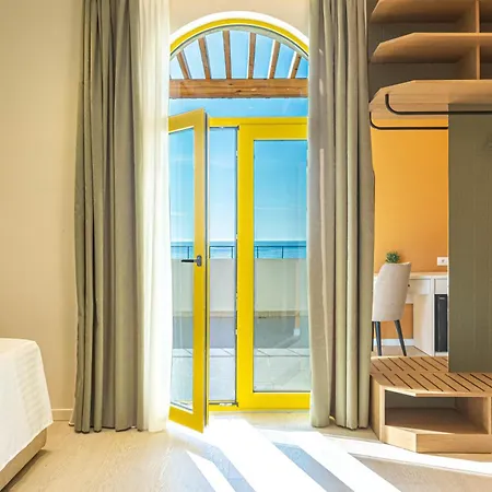 Santorini Luxury 10 - Private Terrace With Sea View, Parking And Palasë