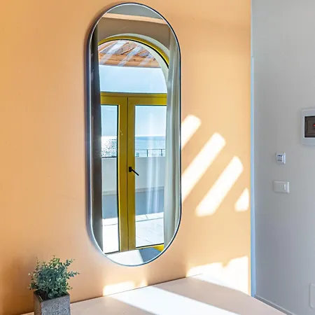 Santorini Luxury 10 - Private Terrace With Sea View, Parking And Apartament