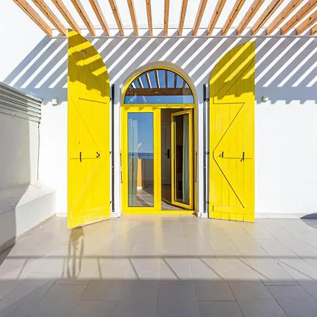 Daire Santorini Luxury 10 - Private Terrace With Sea View, Parking And *